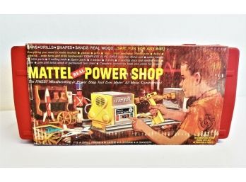 Vintage 1960's Mattel Woodworking Real Power Shop Incomplete