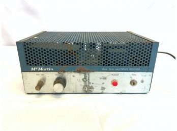 McMartin SCA Multiplex TR-66 Vintage Transistor Amplifier