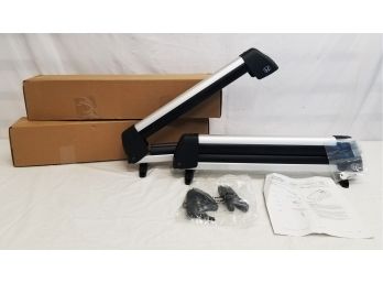 Two Thule Ski  Snowboard Fishing Rod Pole Attachment Racks, New