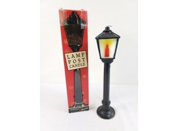 Vintage Lamp Post Light Christmas Candle By Gurley