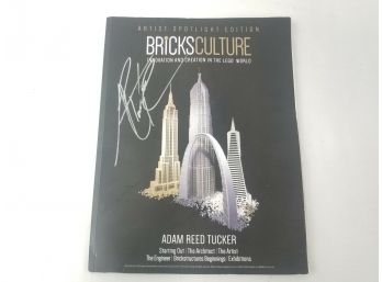 Bricks Culture The Lego World Magazine Signed By Adam Reed Tucker