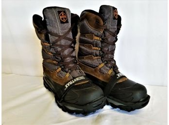 Men's Khombu Free Fall Extreme Winter Boots W/ Snow Tracks Size 11