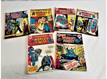 20 Cent DC Superman Comics Worlds Finest Comic Books: #213, 215, 216, 217, 218, 220