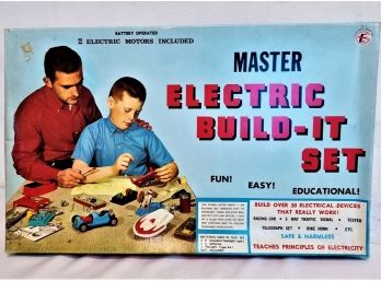 Vintage 1960's Master Electric Build-A-Set