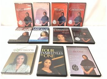 Braids By Breslin Hairstyles Instructional DVD's Full Set