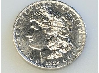 1889 O Morgan Silver Dollar