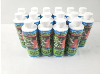 Lot Carefree Enzymes Birdbath Protector Bottles  8 Fl. Oz.