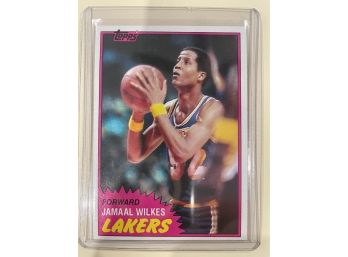 1981 Topps Jamaal Wilkes Card #23