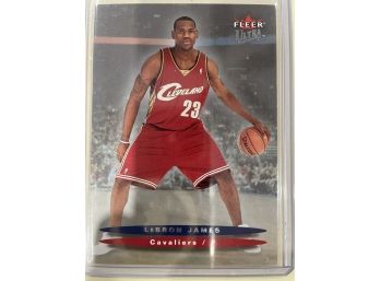 2004 Fleer Ultra Lebron James Card #171