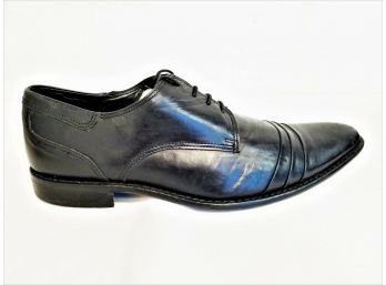 Men's Kenneth Cole Reaction Black Cap Toe Wing Tip Oxford Shoes Size 11.5