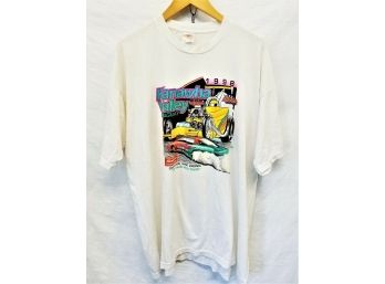 Vintage 1998 Kanawha Valley Dragway T-shirt Size XXL