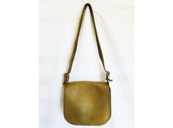 Vintage Coach Classic Flap Saddle Shoulder Bag