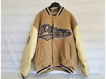 Men's Vintage Player Hip Hop Impaq Bomber Jacket Size XXL