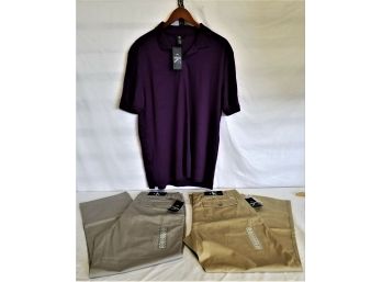 Men's Calvin Klein Polo Shirt Size Large And 2 Men's Chino's Size 34w X 30L