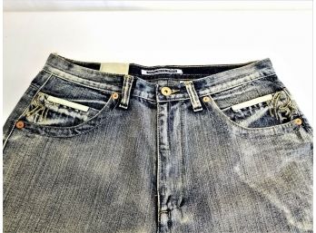 Men's Royal Blue Jeans Size 36W X 32L - NEW