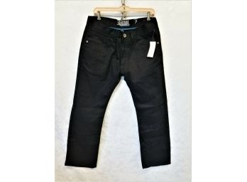 Men's Third Rail Black Denim Jeans Size 34W X 30L - NWT