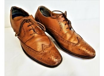 Men's 11588 257 Brown Wingtip Casual Dress Shoes - Size 11D