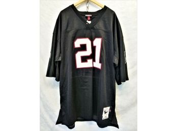 Deon Sanders #21 Falcons Mitchell & Ness 1990 NFL Throwback Jersey Size 5XL NWT