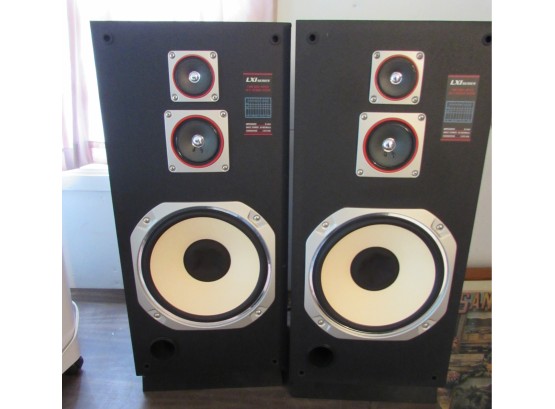 Pair Of Sears LXI Series Speakers