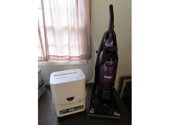 Royal Shredder, Eureka Pet Vacuum & Bissell Floor Cleaner