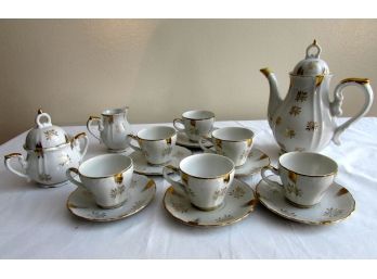 Royal Crown China Tea Set - Service For Six