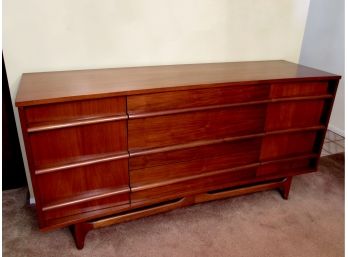 Beautifully Curved Mid-Century Designed Sideboard