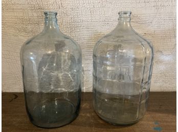 2 Five Gallon Vintage Jugs - One Crisa From Mexico