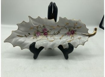 Meissen Leaf Plate