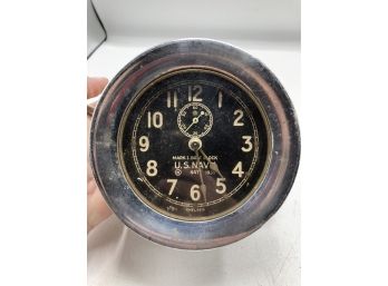 Mark 1 Boat Clock U S Navy 447 - 1939