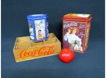 Trio Of Coca Cola Advertising Items - Great Colors