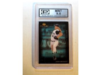 2002 Upper Deck MVP Baseball Card # 231 Josh Beckett PGC Graded Mint 9.0