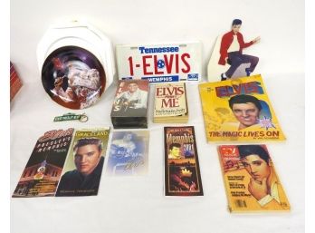 Collection Of Elvis Collectibles & Memorabilia