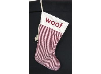 Large 20' Long WOOF Stocking For Your Favorite Dog