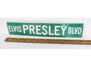 Elvis Presley Blvd Aluminum Street Sign