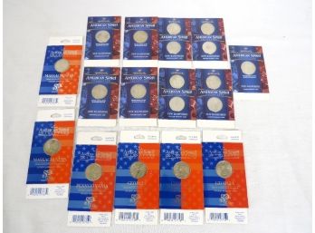 Selection Of US Mint Issued Uncirculated State Quarters C.1999
