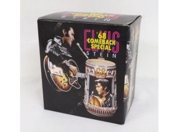 Elvis 68 Comeback Special Commemorative  Ceramic Mug Original Box & Paperwork