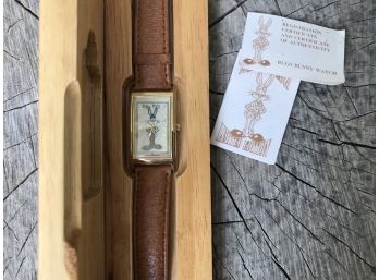 Limited Edition BUGS BUNNY WATCH In Wood Box