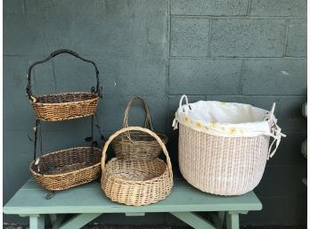 Four Piece Basket Collection