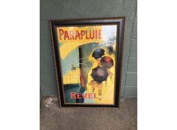 Parapluie Revel Framed Poster