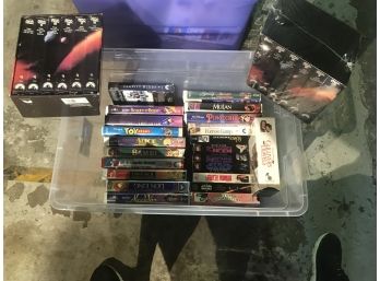 Box Of VHS Tapes