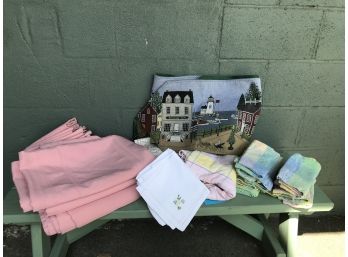 Linen Lot ~ Table Covers, Napkins & So Much More