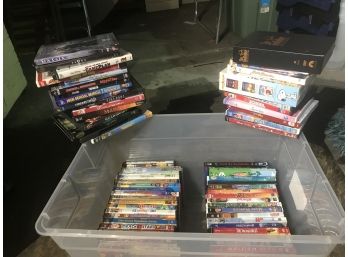 Box Of 60 Plus DVDs ~ Godfather, Plus Many More