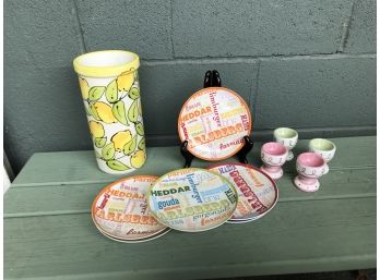 Ceramic Lot By CIOS Dubois Vineware And Pier One