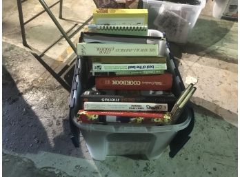 Box Of Cookbooks ~ Apron Bonus