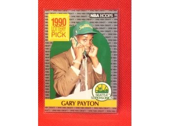 1990 NBA Hoops Gary Payton Rookie