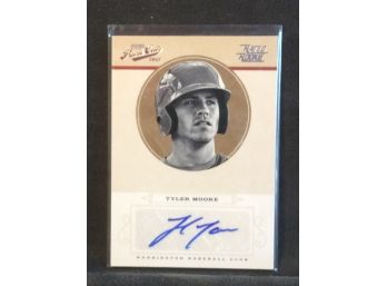 2012 Panini Playoff Prime Cuts Tyler Moore Autograph Card 144/149