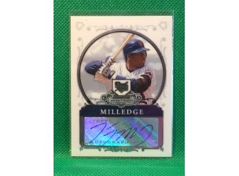 2006 Bowman Sterling Lastings Milledge Rookie Autograph Card