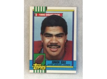 1990 Topps Junior Seau Rookie Card