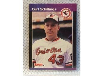 1989 Donruss Curt Schilling Rookie Card