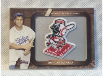 2009 Topps Historical Commemorative Patch Roy Campanella